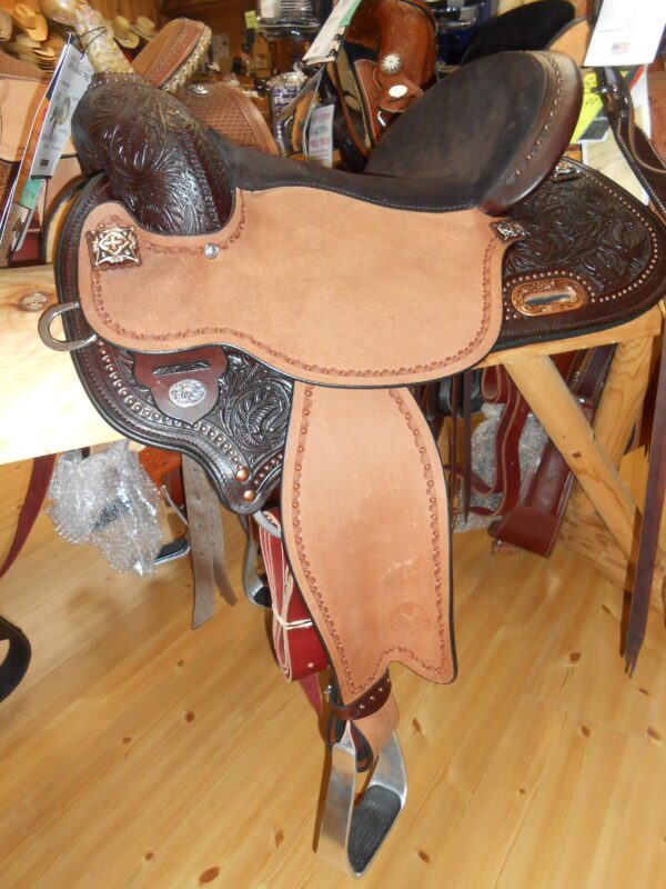 Circle Y 1524 16" Wide Fit Faith Barrel Racing Saddle