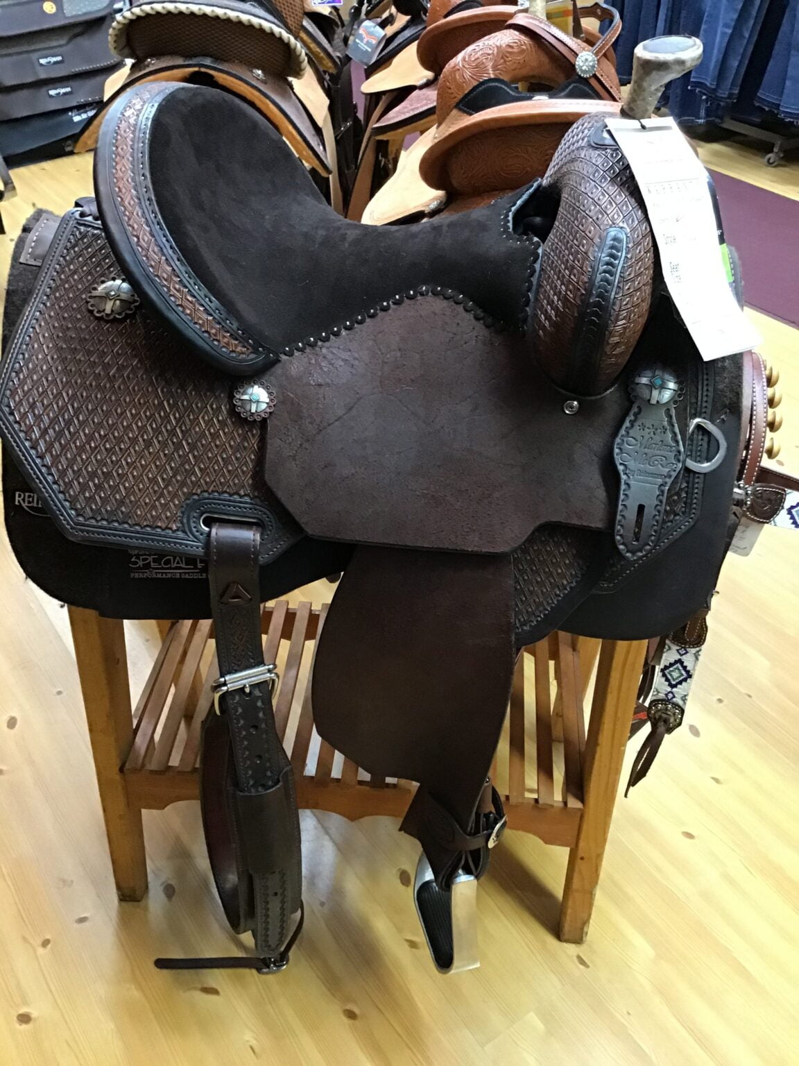 reinsman barrel saddle