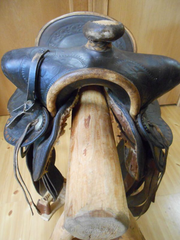 Price Reduced! Hess & Hopkins Vintage Saddle Very Collectible!