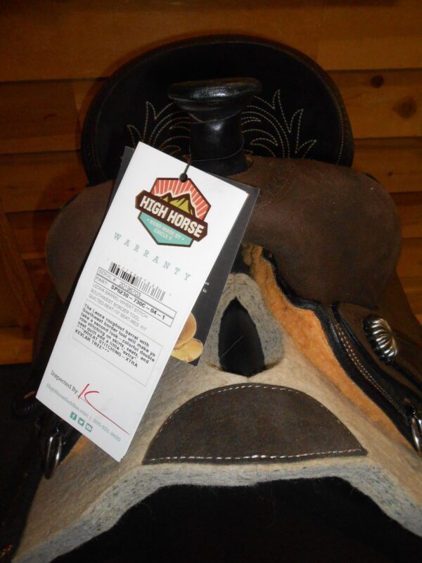 SOLD! High Horse 13"  Regular Fit Leona Custom Barrel Saddle by Circle Y