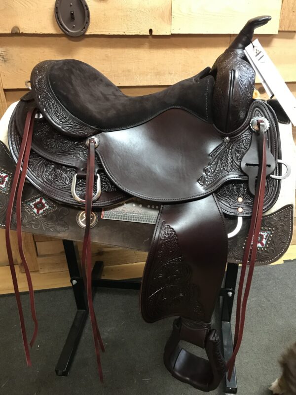 SOLD! High Horse 6808 Oyster Creek 16" Wide Fit Trail Saddle