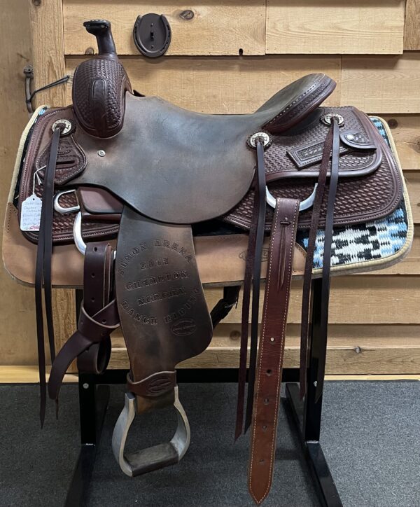 Jeff Smith, Cowboy Collection, Ranch Cutter 17" seat USED
